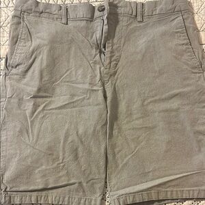Old Navy Gray Flat Front Shorts